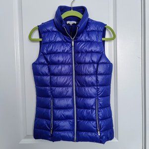 Calvin Klein Blue Puffer Vest Women's